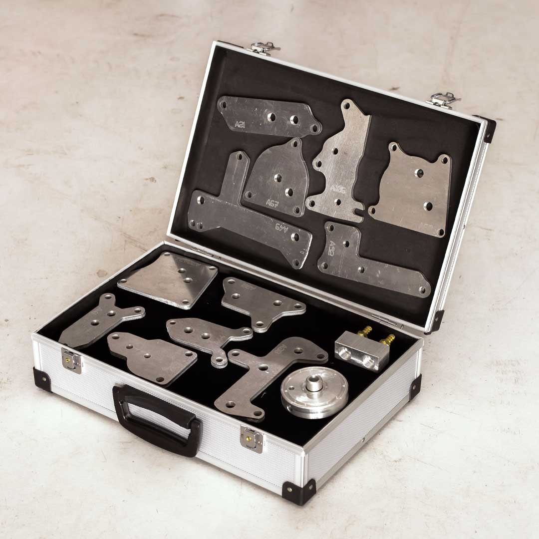 Otimize o atendimento da sua oficina com o Kit de Conexões TC-101, essencial para quem usa a máquina Kóche FT-100.