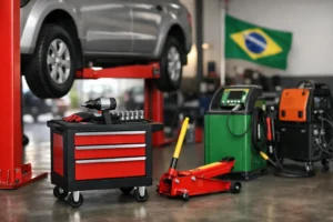 Equipamento 100% nacional para oficina mecânica