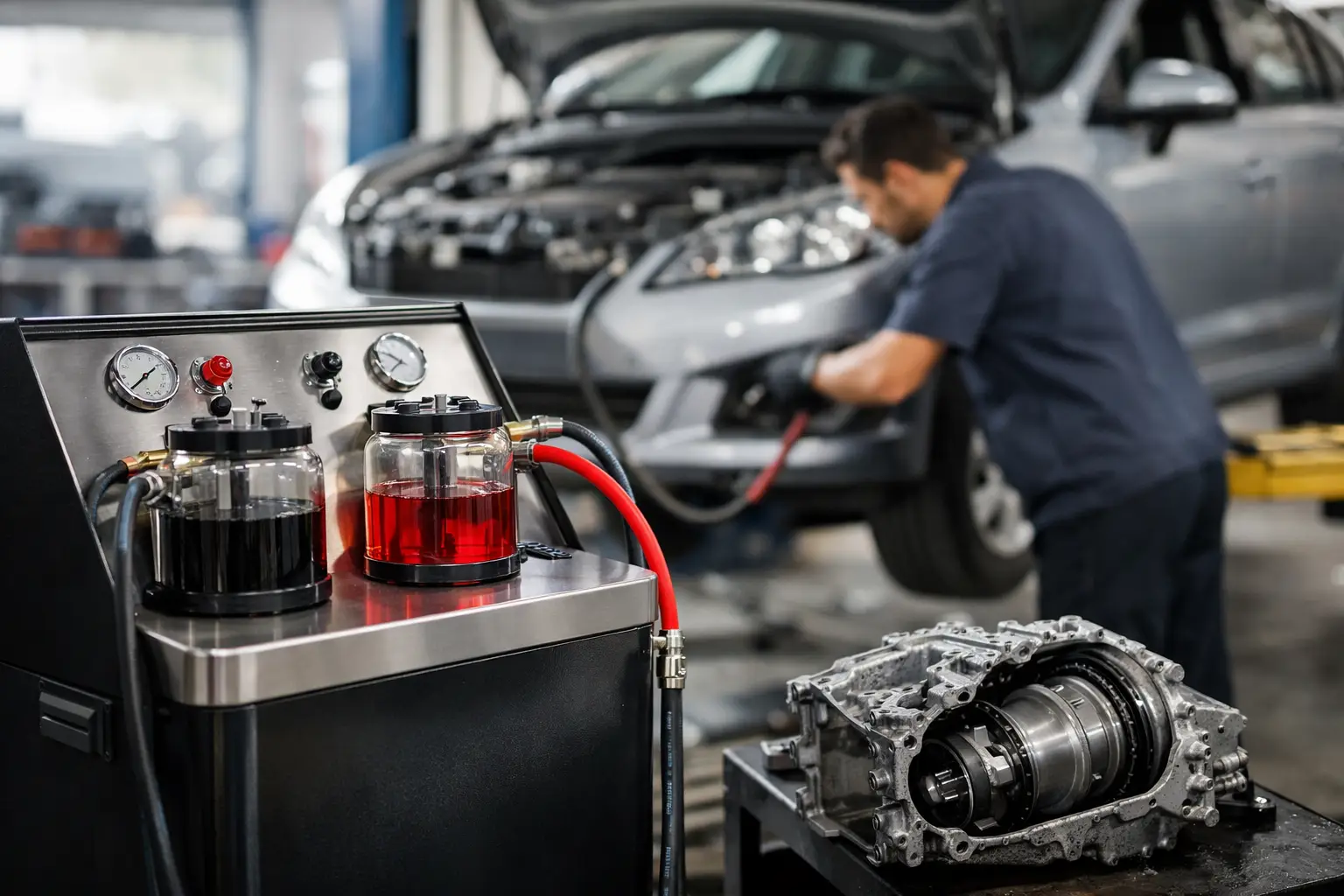 Máquina para troca de CVT vale a pena?