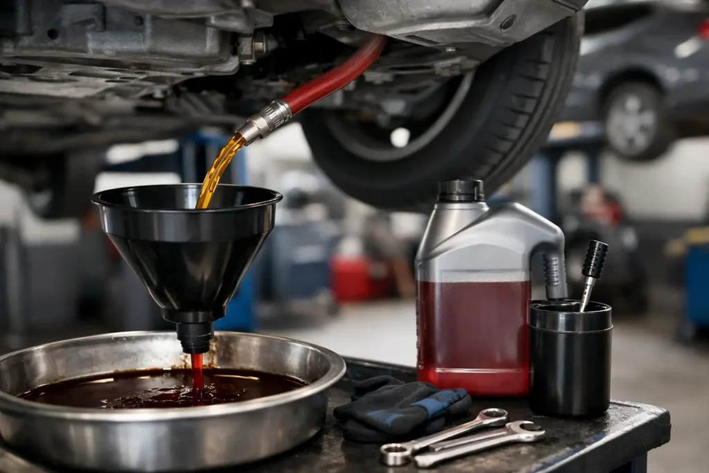 Troca de fluido CVT: como fazer certo