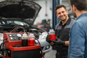 Como vender troca de ATF na oficina