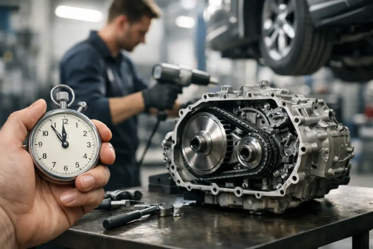 Como reduzir tempo na troca CVT na oficina