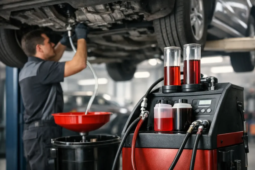 Avaliação de equipamento para ATF na oficina