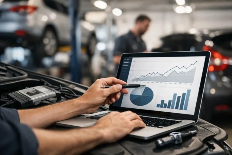 Guia de retorno sobre equipamento automotivo